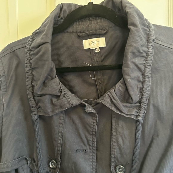 Loft nautical theme jacket in navy blue - Picture 4 of 5